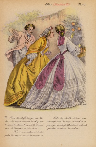Moda francese: 1860, Napoleone III da Louis Colas