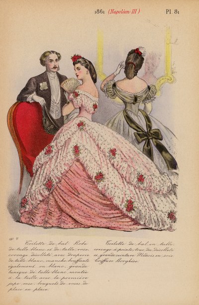 Moda francese: 1861, Napoleone III da Louis Colas