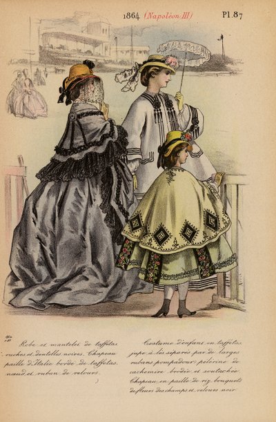 Moda francese: 1864, Napoleone III da Louis Colas