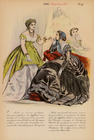 Moda francese: 1866, Napoleone III da Louis Colas