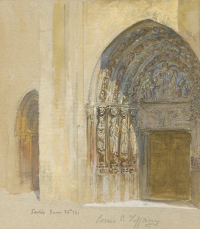 Senlis, 26 giugno 1891 da Louis Comfort Tiffany