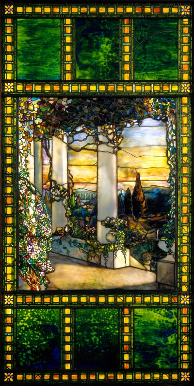 Finestra da Louis Comfort Tiffany