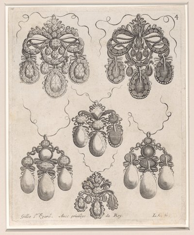 Disegno per Pendenti, Tavola 4 da 