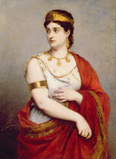 Ritratto di Mademoiselle George (1787-1867) da Louis Courtat