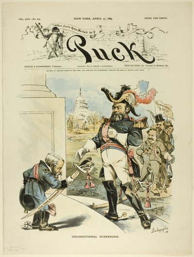 Arresa incondizionata, da Puck da Louis Dalrymple