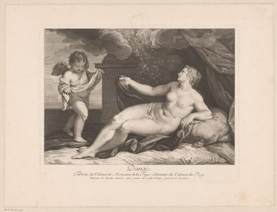 Giove e Danae da Louis Desplaces