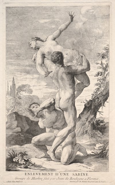 Ratto delle Sabine da Louis Desplaces