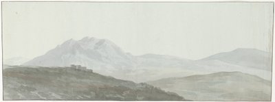 Vista delle cime degli Appennini da Louis Ducros