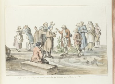 Contrattazione tra guida del gruppo di viaggio e mulattieri per il viaggio all