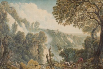 Le cascate di Tivoli da Louis Ducros