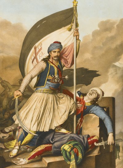 Nikolakis Mitropoulos. Da Voyage à Athènes et à Constantinople, 1825 da Louis Dupré