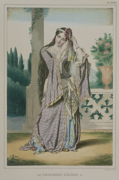 Principessa Elena, inciso dai fratelli Thierry, 1825 da Louis Dupré