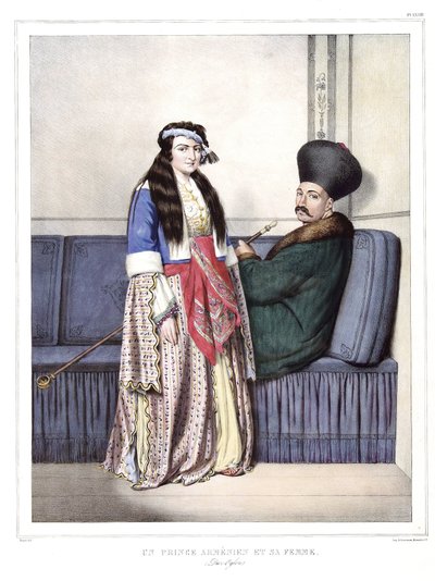 Un principe armeno e sua moglie, Duzoglous. in 