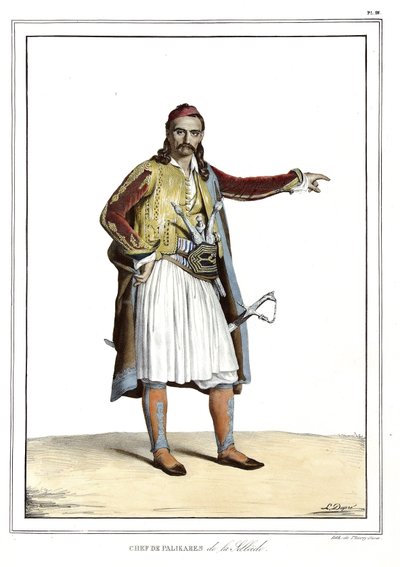 Capo dei Palikares della Scllade, in 
