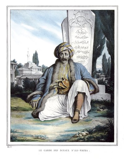 Il Guardiano dei Sigilli di Ali Pasha di Janina (1741-1822), in 
