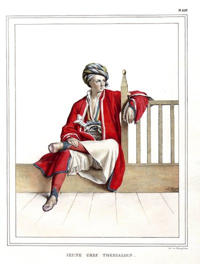 Giovane greco tessalico. in 
