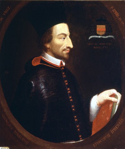 Ritratto di Giansenio (1585 - 1638) di F. Ipris 1659 da Louis Dutielt