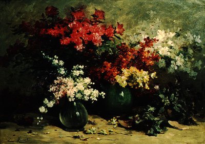 Natura morta di fiori primaverili da Louis Emile Minet