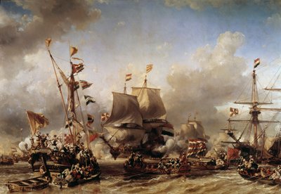 Guerra anglo-olandese: Imbarco dell