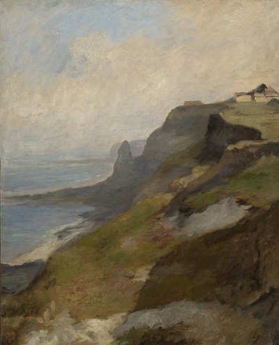 Scogliere della Normandia, c.1850 da Louis Eugene Gabriel Isabey