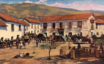 Scena a La Paz, Bolivia da Louis Fairfax Muckley