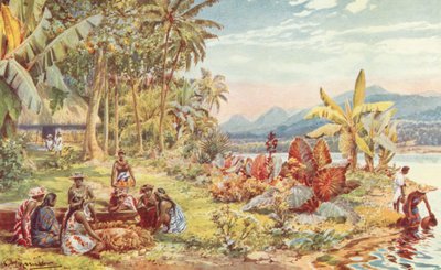 Scena a Tahiti da Louis Fairfax Muckley