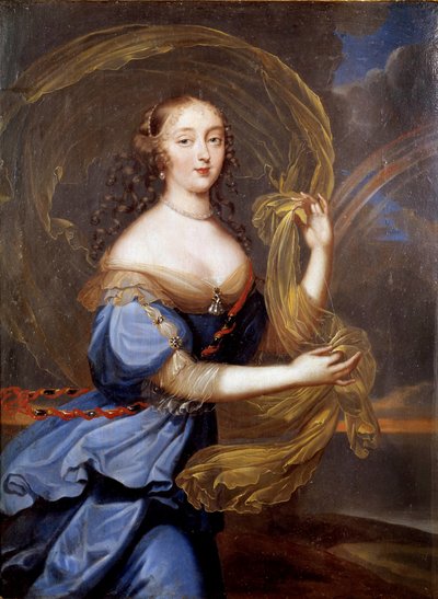 Ritratto di Françoise Athénaïs de Rochechouart Mortemart, Marchesa di Montespan (1640-1707), favorita di Luigi XIV, rappresentata come Iris Dipinto di Ferdinand Louis Elle Le Jeune (1648-1717) da Louis Ferdinand  Elle