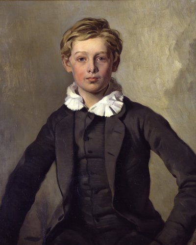 Ritratto del Conte Hans Haubold von Einsiedel, 1855 da Louis Ferdinand von Rayski