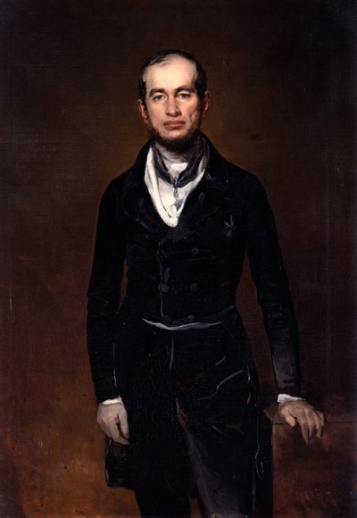 Ritratto del ciambellano conte Julius Zech-Burkersroda, 1841 da Louis Ferdinand von Rayski