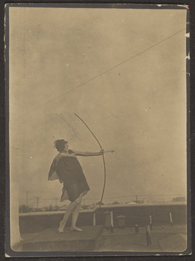 [Ballerina (Arciere) sul tetto] da Louis Fleckenstein