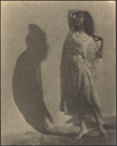 [Ballerina e la sua ombra sul muro] da Louis Fleckenstein