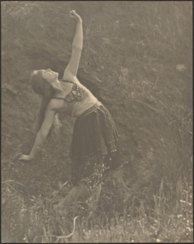 [Ballerina in un campo] da Louis Fleckenstein