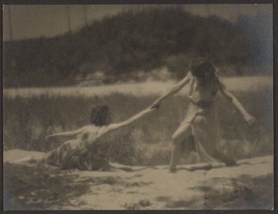 [Ballerine in giardino] da Louis Fleckenstein