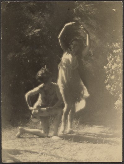 [Ballerine in giardino] da Louis Fleckenstein