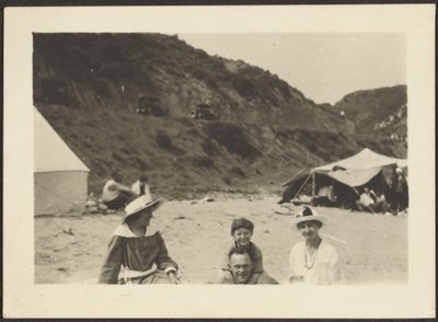 [Figure sulla spiaggia] da Louis Fleckenstein