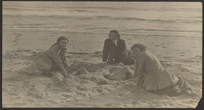 [Figure su una spiaggia] da Louis Fleckenstein