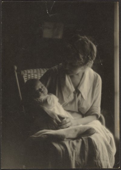 [Florence tiene il bambino] da Louis Fleckenstein