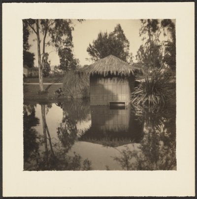 [Capanna sullo stagno] da Louis Fleckenstein