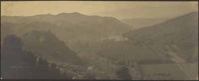 [Paesaggio con montagne e fattorie] da Louis Fleckenstein