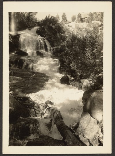 [Paesaggio con cascata] da Louis Fleckenstein