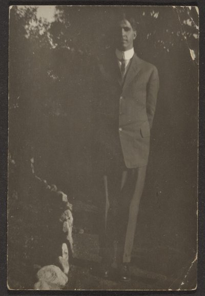 [Uomo in cammino] da Louis Fleckenstein
