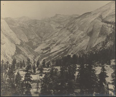 [Paesaggio montuoso con neve] da Louis Fleckenstein