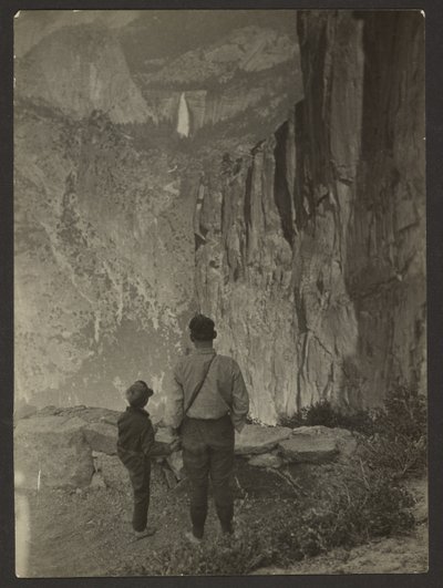 Cascate del Nevada dal Ledge Trail, Yosemite da Louis Fleckenstein