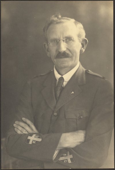 [Ritratto di un cappellano militare]. da Louis Fleckenstein