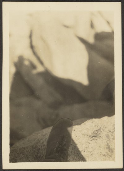 [Shoe on Rocks] da Louis Fleckenstein