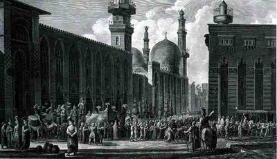 Un Matrimonio nella Città del Cairo, inciso da Charles Emmanuel Patas da Volume III di 