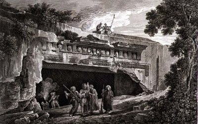 Il monumento sepolcrale dei re di Giuda, tavola 25 dal Volume III di un 