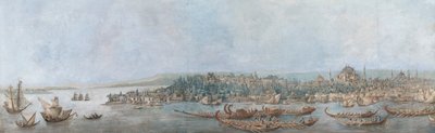 Panorama di Sarayburnu, fine XVIII sec. da Louis Francois Cassas