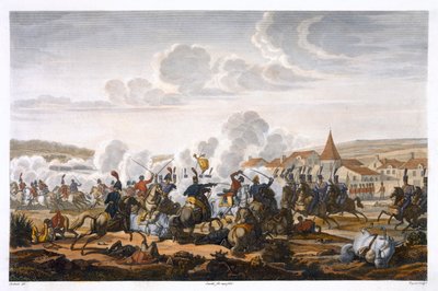 La Morte del Principe Ludwig di Prussia alla Battaglia di Saalfeld, 10 ottobre 1806 da Louis Francois Couche