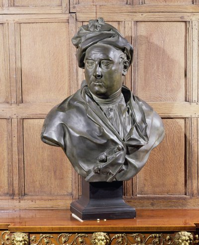 Busto di George Frederick Handel da Louis Francois Roubillac